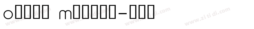 Opart Medium字体转换 Opart Medium字体转换